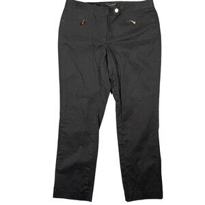 Talbots Signature Pants 12 Zip Pockets Work Office Capsule Minimal Everyday Norm